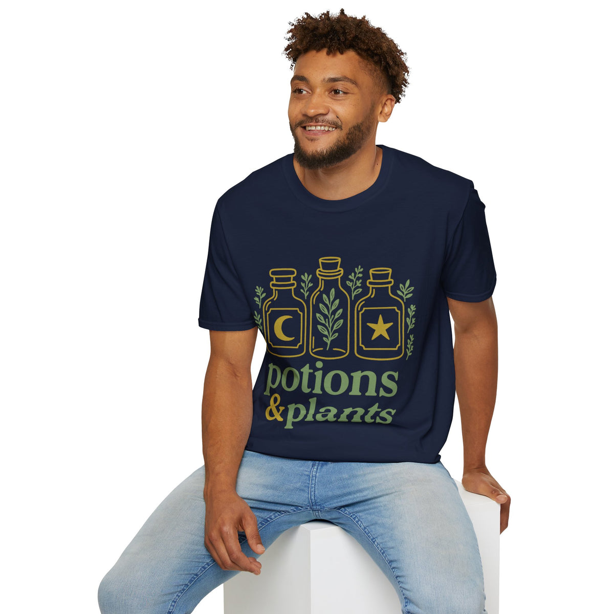 Potions & Plants T-Shirt — Botanical Apothecary Graphic Tee - Trending Now - August 2026