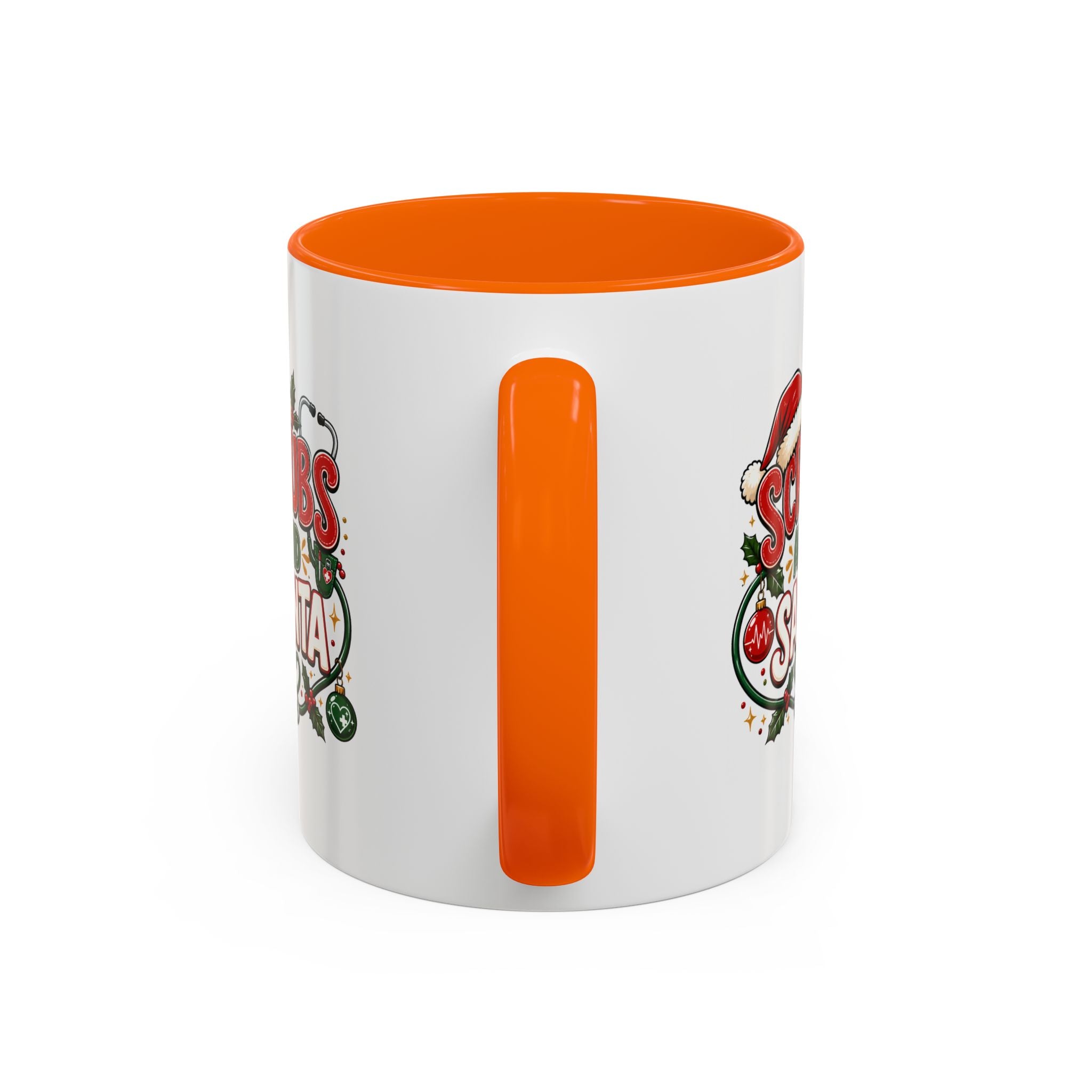 Scrubs and Santa Christmas Coffee Mug