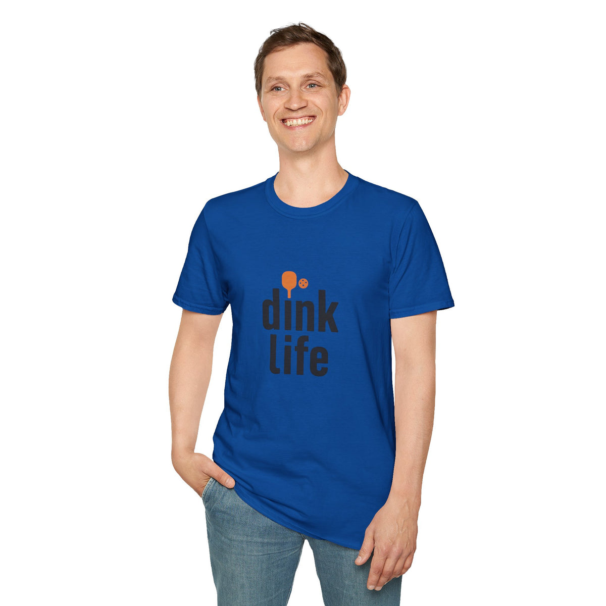 Drink Life T-Shirt — Minimal Orange Bubble Logo Tee - Trending Now - August 2026
