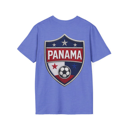 Canal Force Soccer T-Shirt - Patriotic Player Graphic Tee - Panama Shirt
