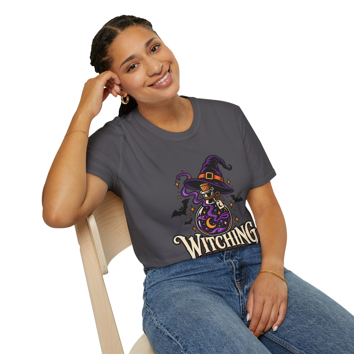Witching Hour T-Shirt — Halloween Witch Potion Graphic Tee