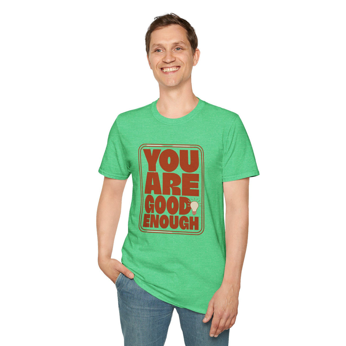 T-Shirt — "You Are Good Enough" Retro Affirmation Tee - Trending Now - August 2026
