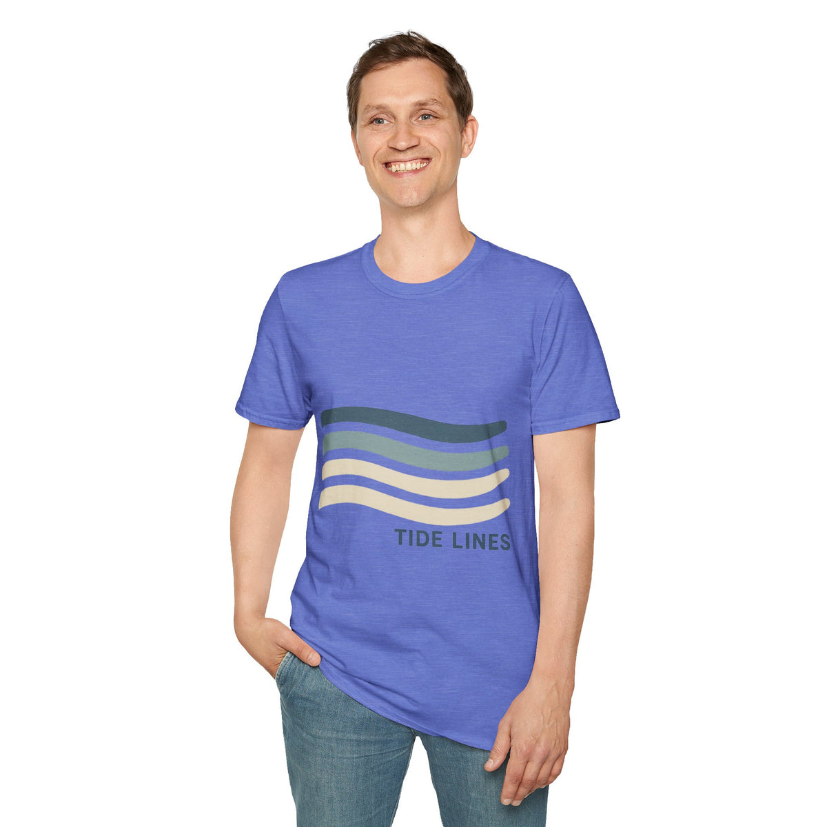 Retro Ocean Wave Aesthetic Graphic Tee - Trending Now - September 2026
