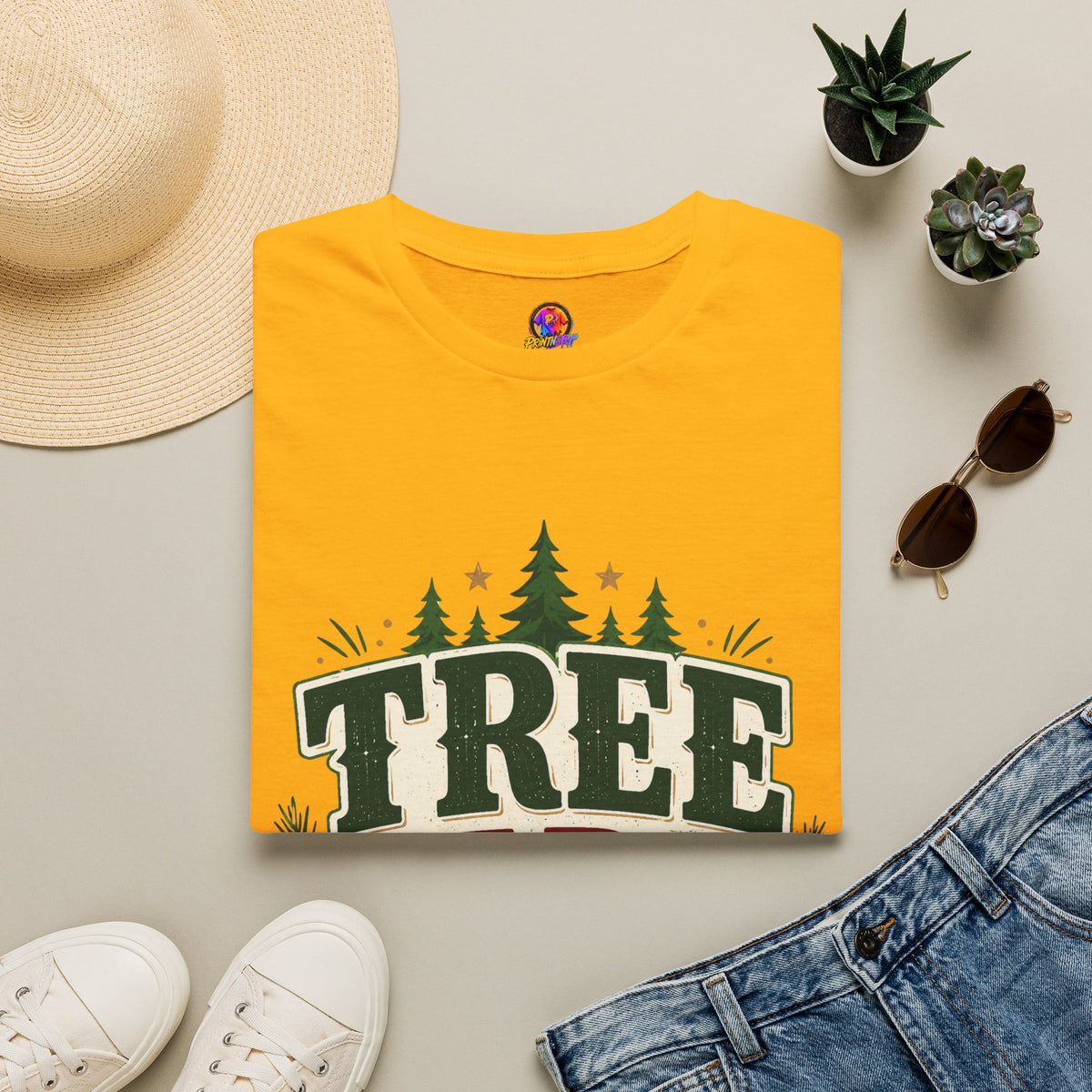 T-Shirt — Tree Farm Vibes Graphic Tee