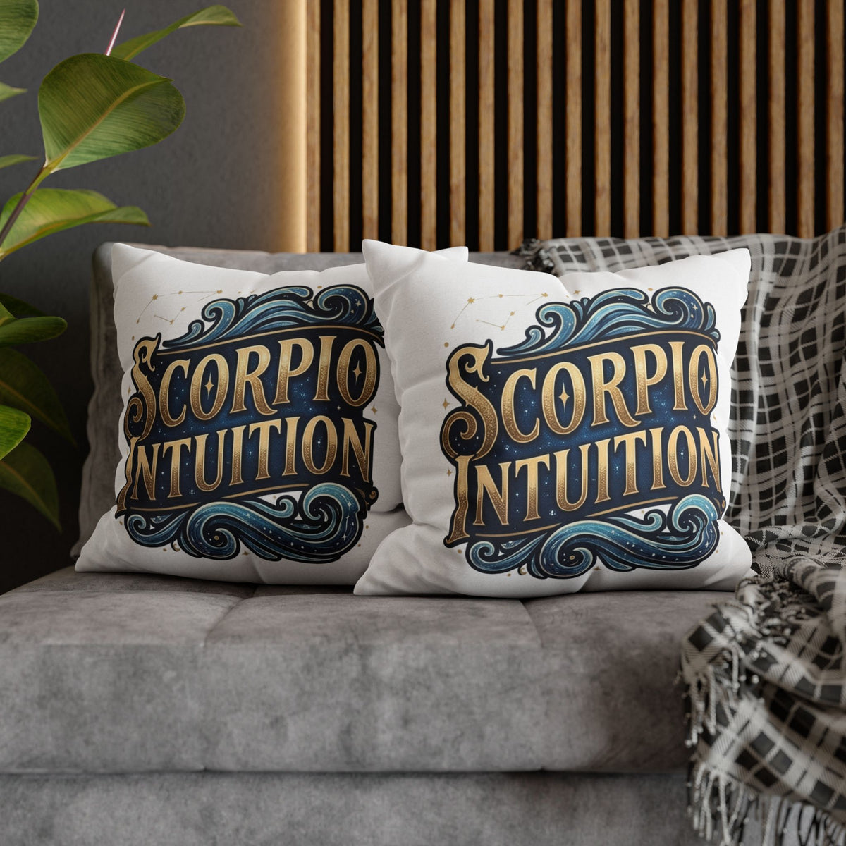 Scorpio Zodiac Intuition Decorative Pillowcase