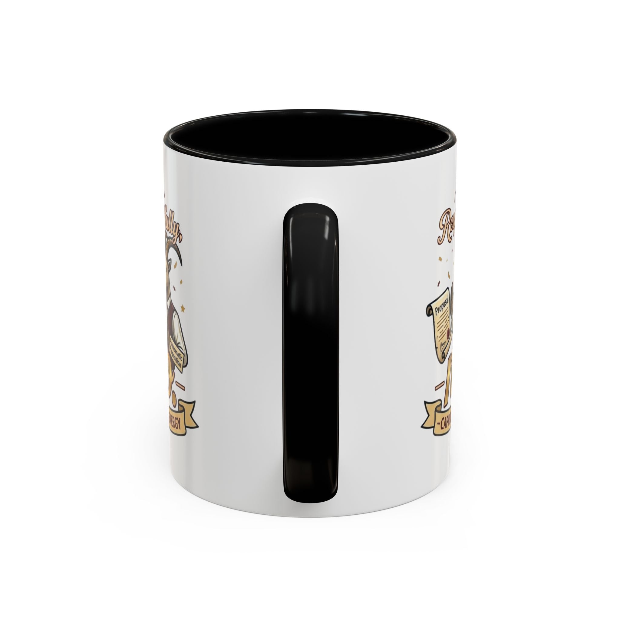 Respectfully No Capricorn Energy Coffee Mug — Zodiac Goat Astrology Gift (11/15oz)