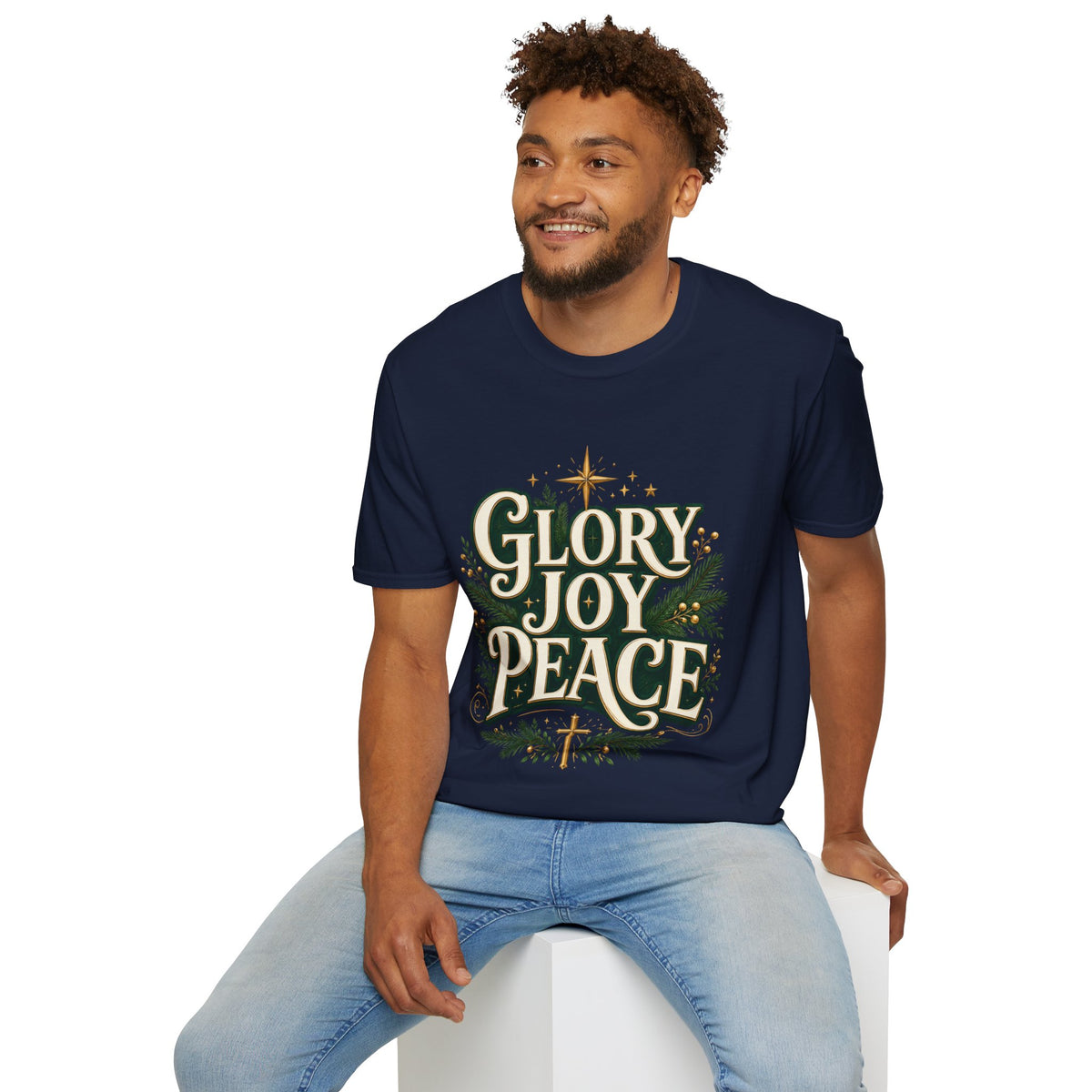 Glory Joy Peace Christmas T-Shirt