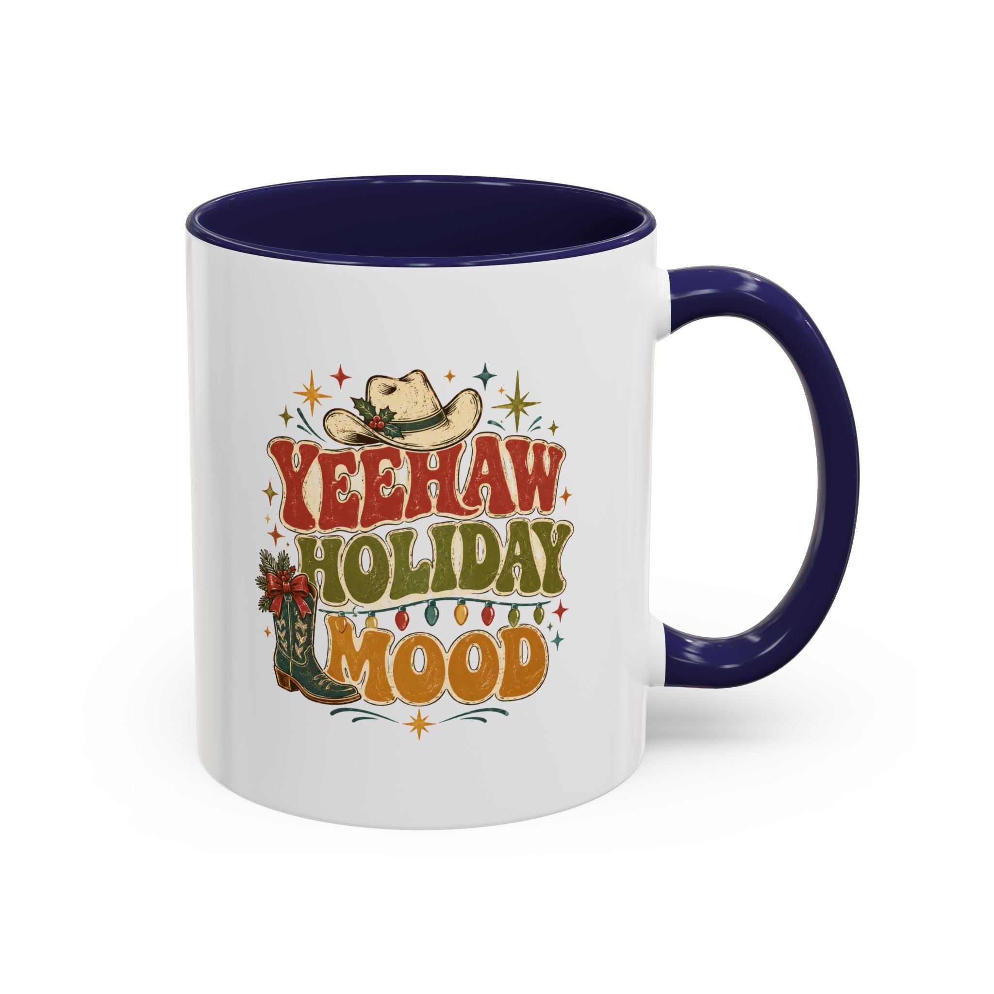 Christmas Yeehaw Holiday Mood Coffee Mug