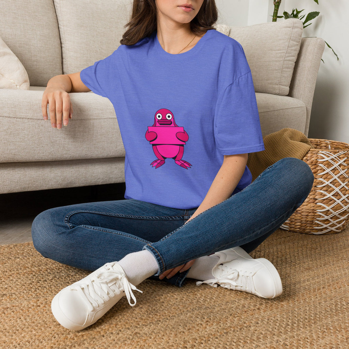 Pink Frog Character T-Shirt — Cute Quirky Graphic Tee - Trending Now - September 2026