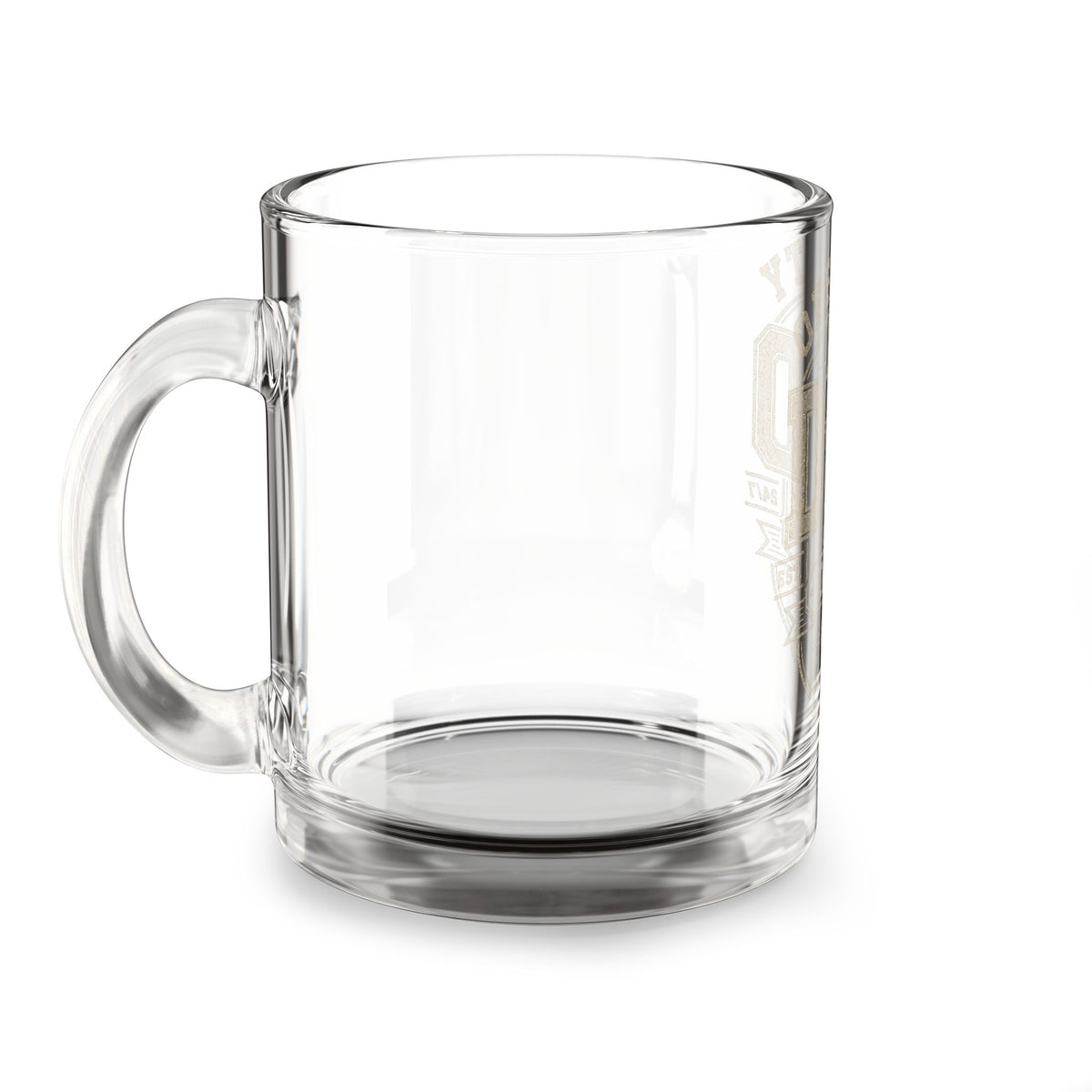 Off Duty Dad Glass Mug — 10oz Coffee & Whiskey Tumbler for Fathers’ Day Milo Bailey Dog Dad Mom  Glass Mug 10 oz