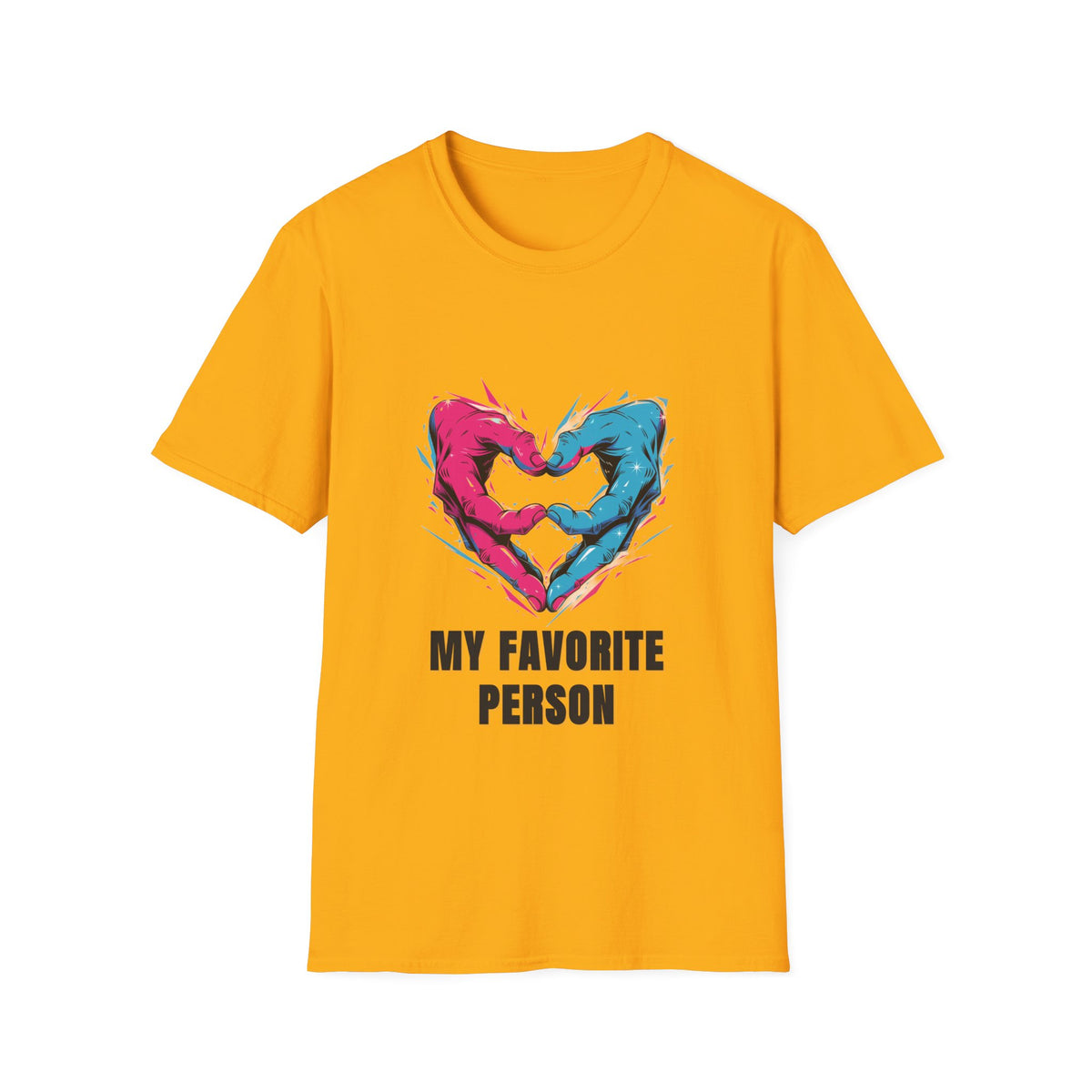 Heart Hands T-Shirt — “My Favorite Person” Couples Graphic Tee - Trending Now - August 2026
