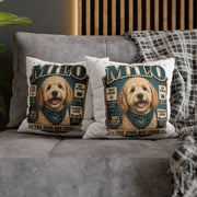 Milo 'The Good Boy Issue' Decorative Pillowcase Milo Bailey Dog Dad Mom