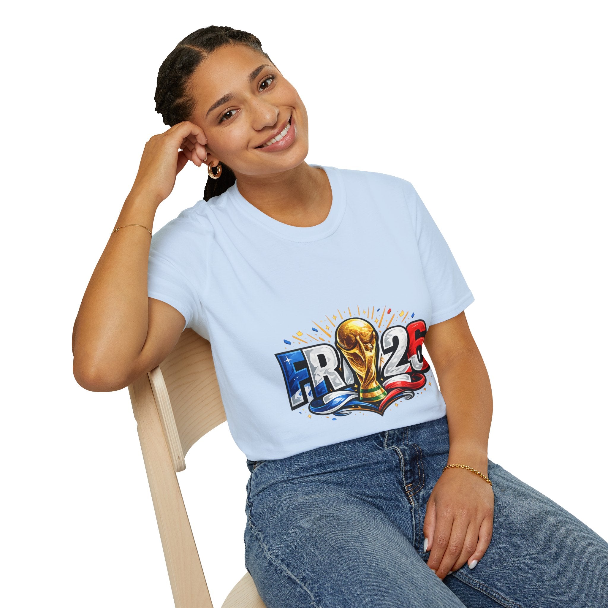 France World Cup Trophy 26 T-Shirt — Soccer Championship Fan Tee