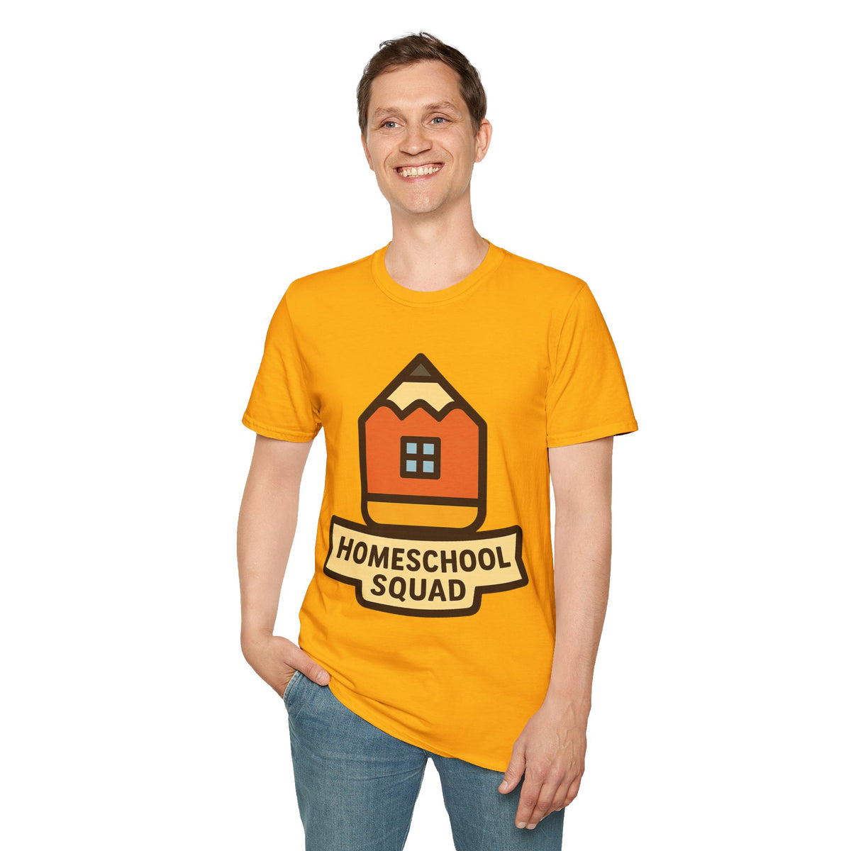 "Homeschool Squad" Cute School Emblem Tee | Homeschooling Teacher T-Shirt - Trending Now - September 2026