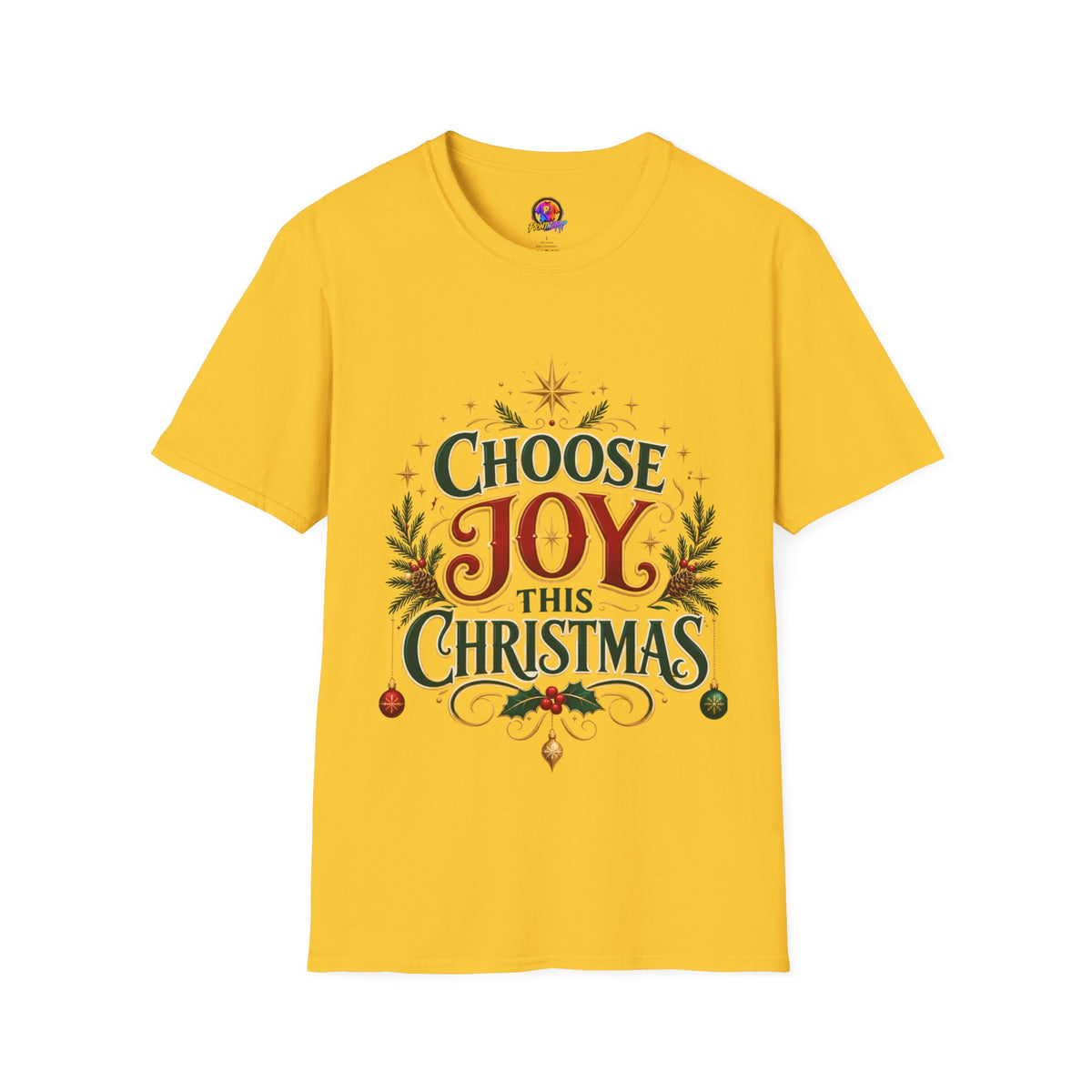 Choose Joy This Christmas T-Shirt — Festive Holiday Graphic Tee