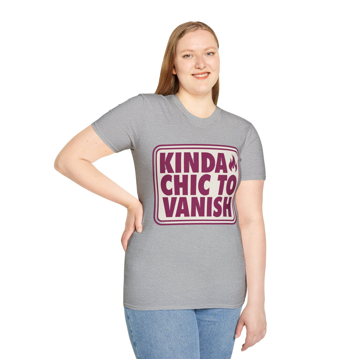 Kinda Chic to Vanish Graphic T-Shirt - Trending Now - August 2026