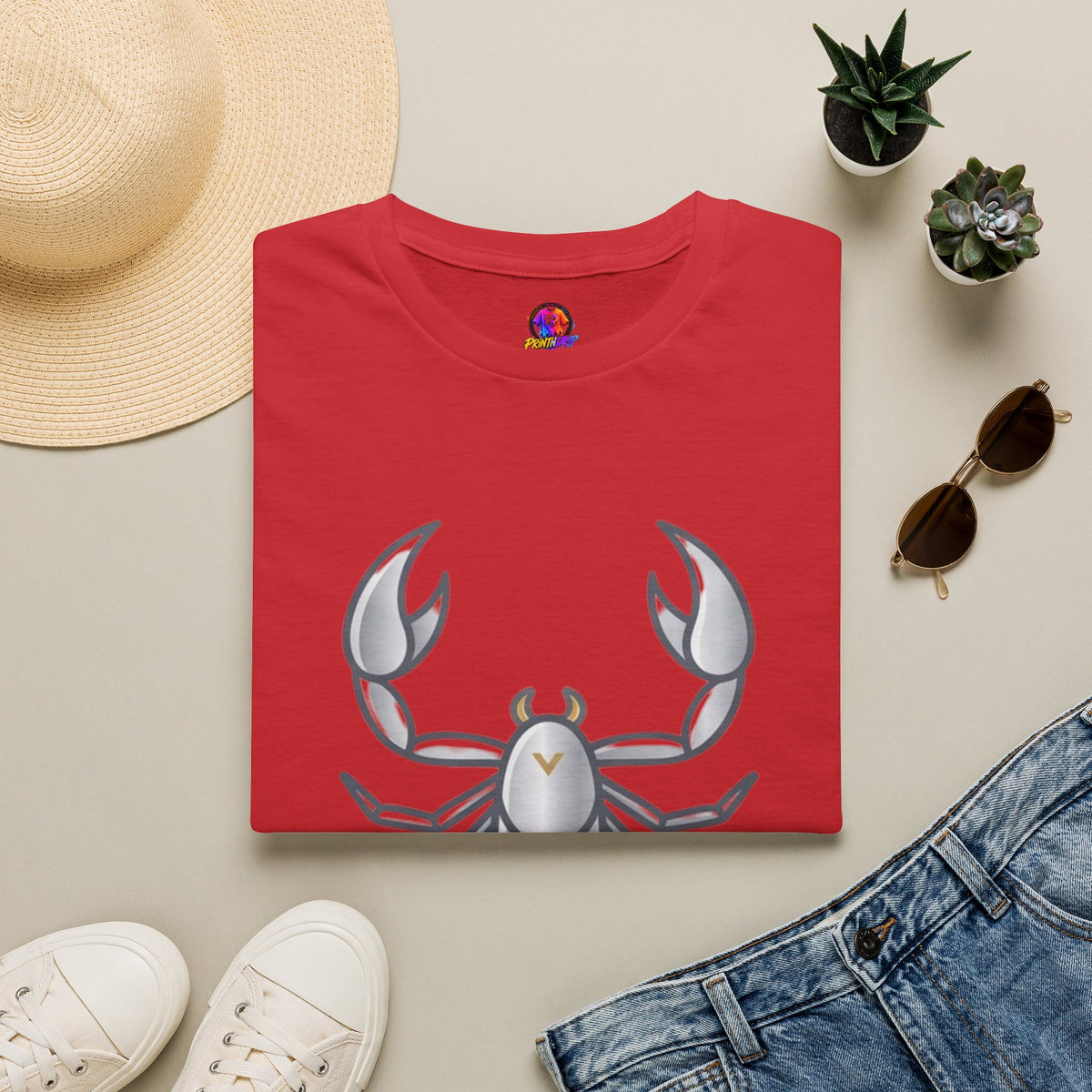 Scorpio Scorpion T-Shirt — Zodiac Graphic Tee for Scorpio Season