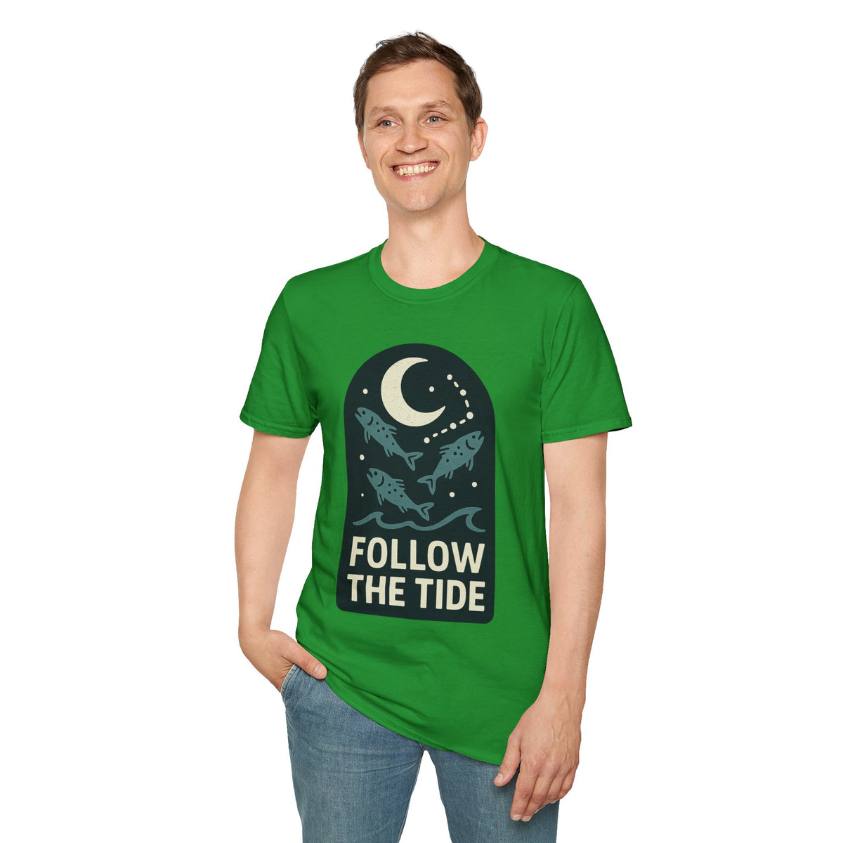 Follow the Tide Moon Graphic T-Shirt - Trending Now - September 2026