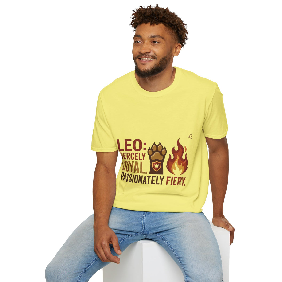 Leo Zodiac T-Shirt — Fiercely Loyal, Passionately Fiery Tee