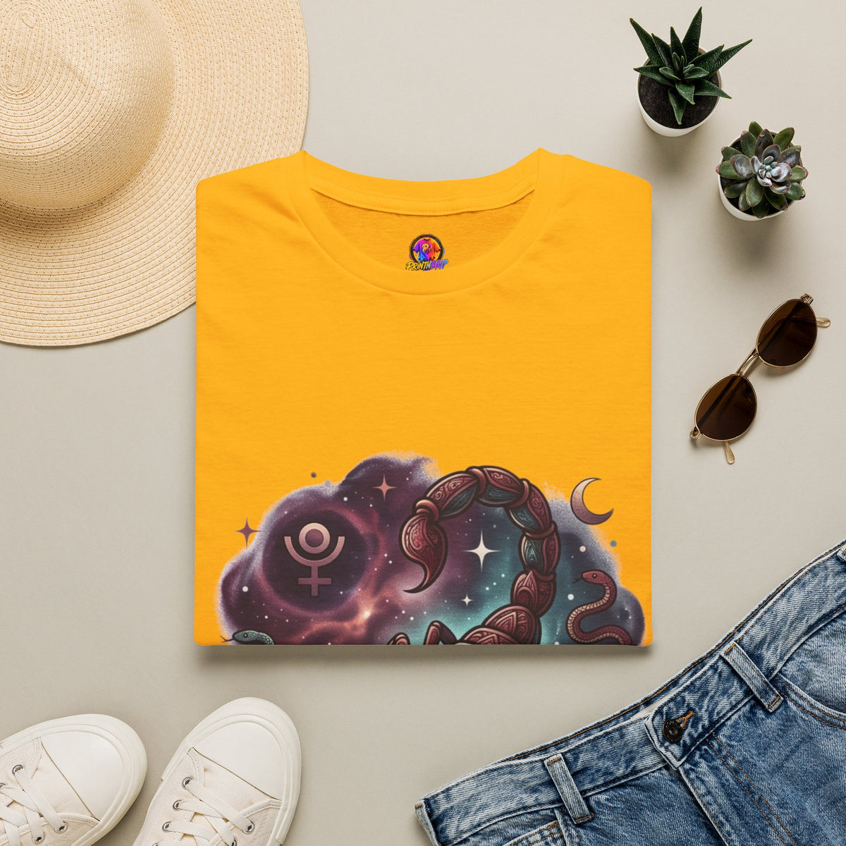 Scorpio Constellation T-Shirt — Cosmic Scorpion Zodiac Tee