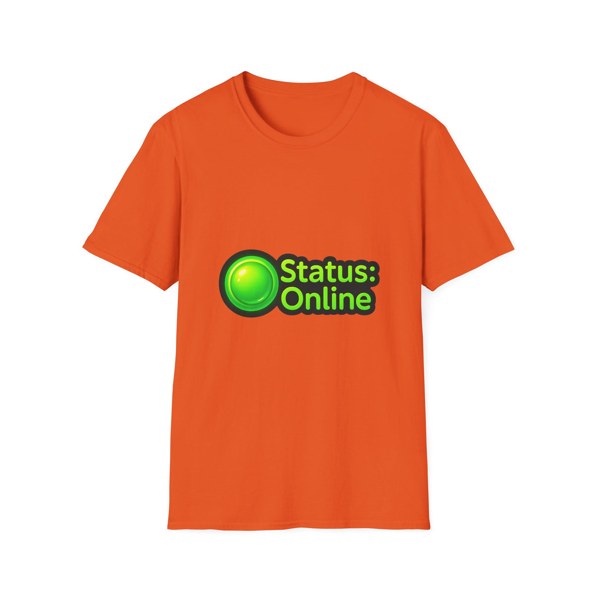Status Online T-Shirt — Green Online Status Icon Tee - Trending Now - October 2026