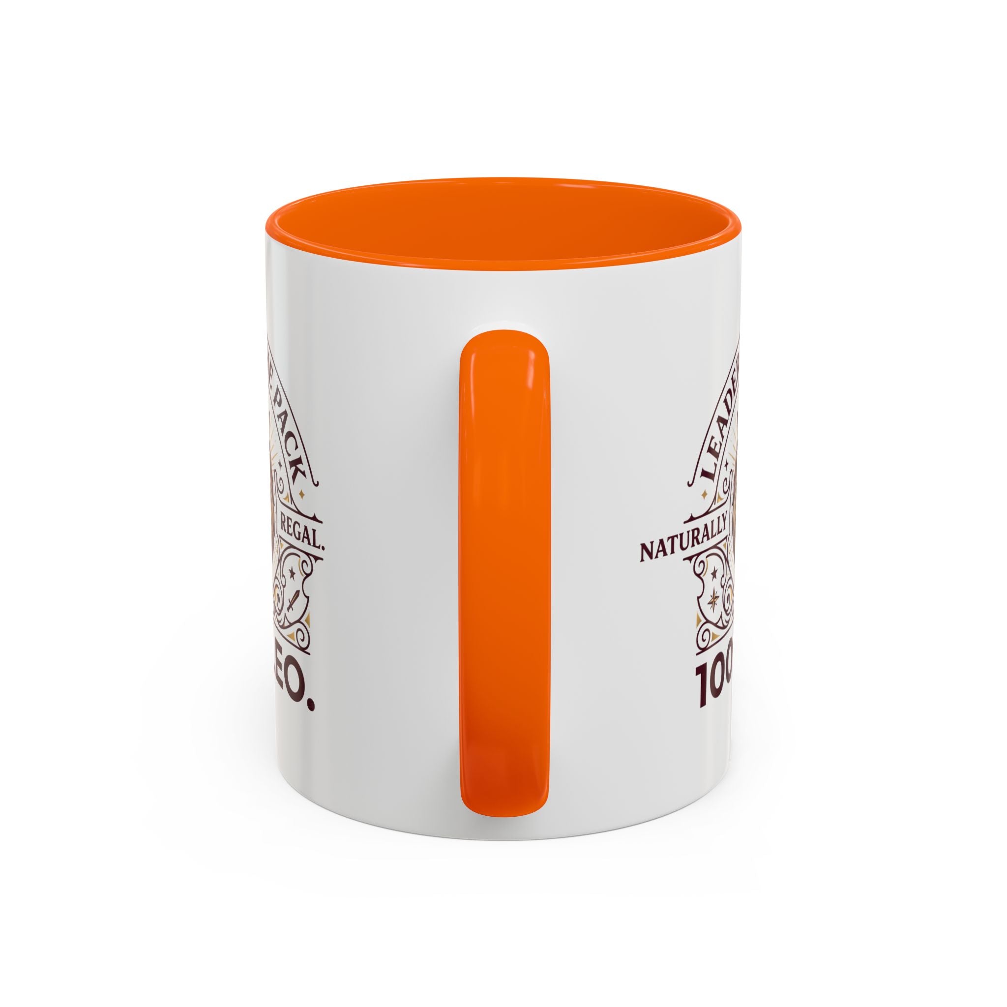 Leo Coffee Mug — 'Leader of the Pack' 100% Leo Zodiac Accent Mug