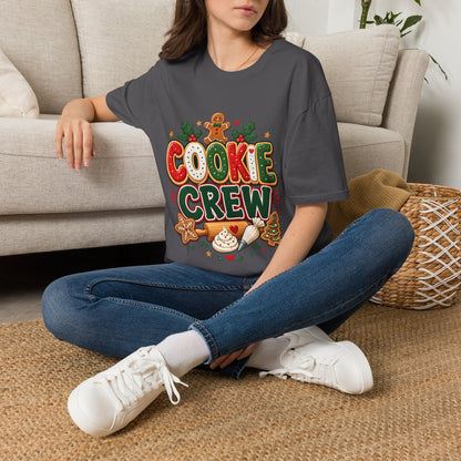 Cookie Crew T-Shirt — Christmas Gingerbread Holiday Tee