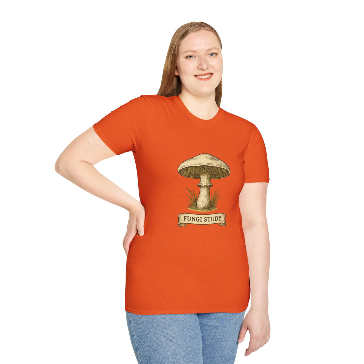 Mushroom Study T‑Shirt — Botanical Vintage Mushroom Illustration Tee - Trending Now - August 2026