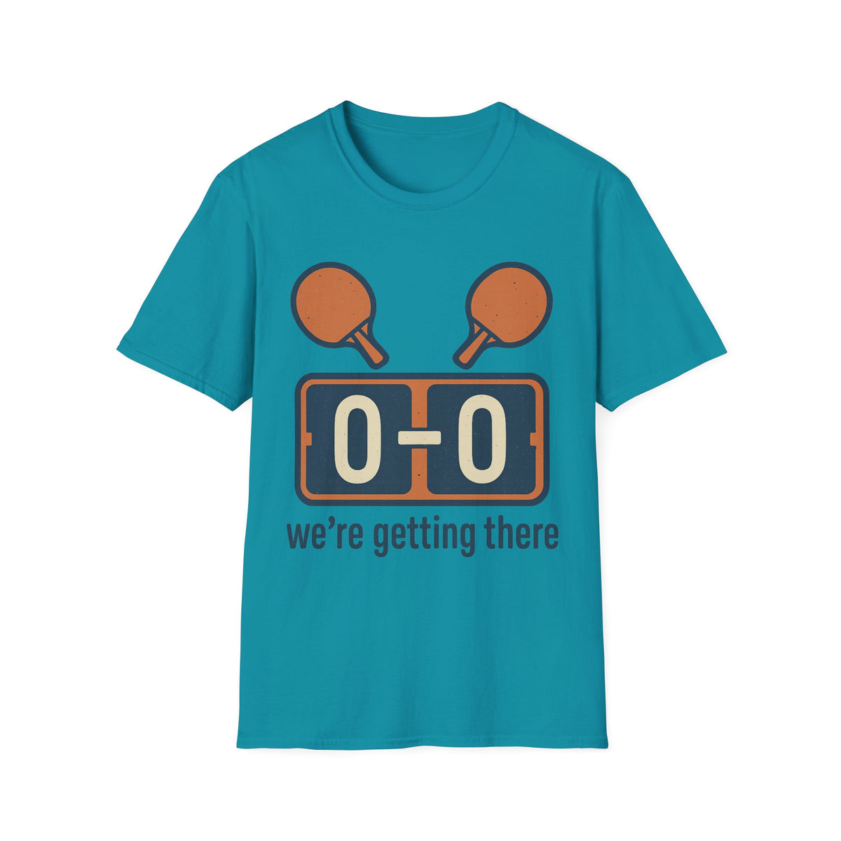 Table Tennis Scoreboard T‑Shirt — 0-0 With You Always Ping Pong Tee - Trending Now - September 2026