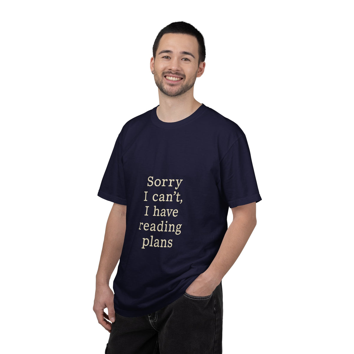 Reading Plans T-Shirt — "Sorry I Can't, I Have Reading Plans" Literary Tee - Trending Now - October 2026