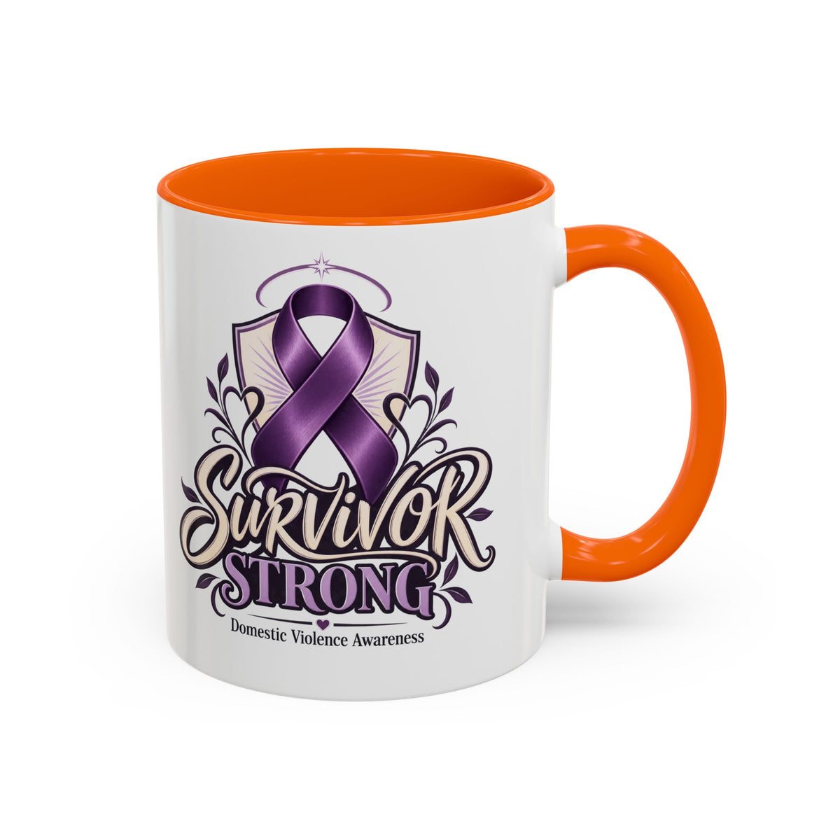 Domestic Violence Awareness Survivor Strong Coffee Mug