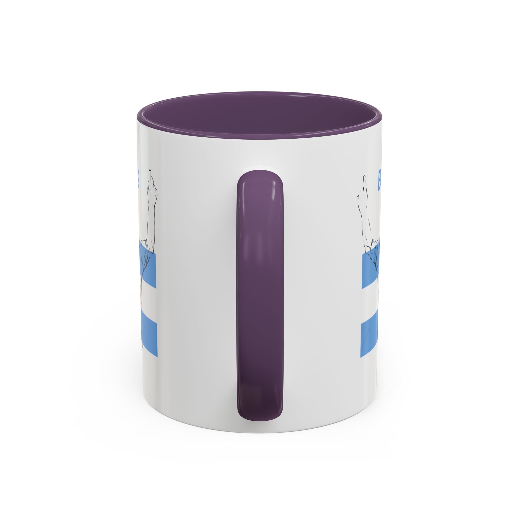 Boss Soccer Player Accent Coffee Mug —
