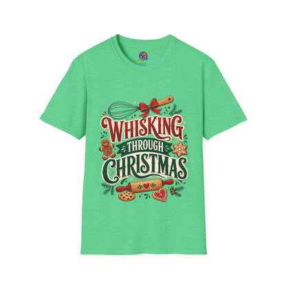 Christmas Baking T‑Shirt — "Whisking Through Christmas" Holiday Tee
