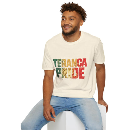 Senegal Teranga Pride T-Shirt — Senegal Flag Colors & Lion Graphic