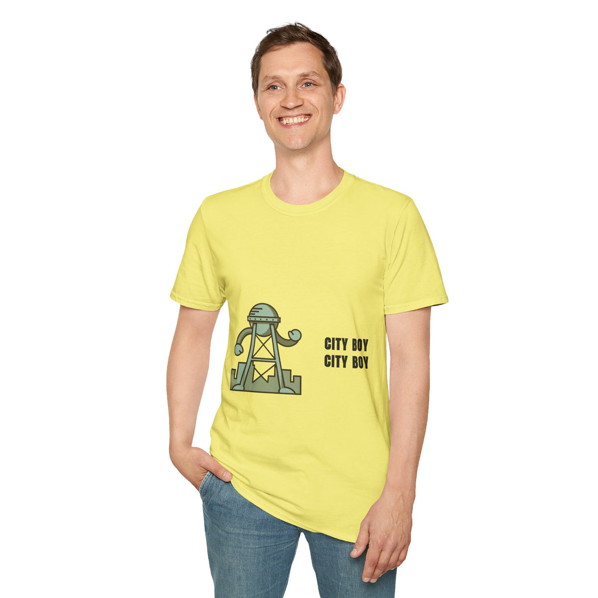 City Boy Lighthouse T-Shirt — Coastal Graphic Tee - Trending Now - September 2026