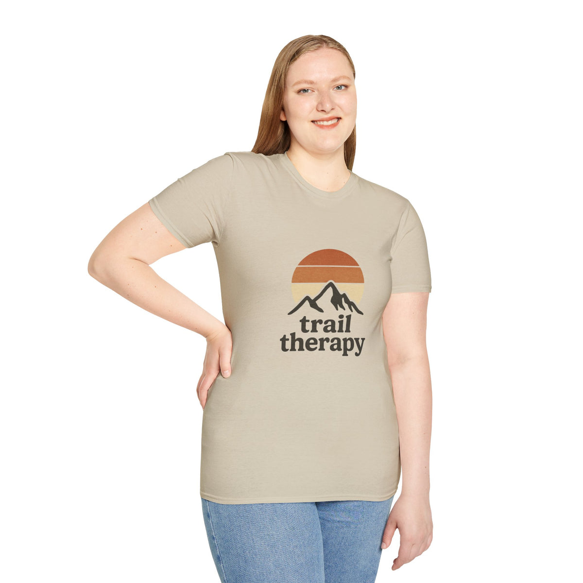 Mountain Therapy Sunset T‑Shirt — Retro Nature Adventure Tee - Trending Now - August 2026