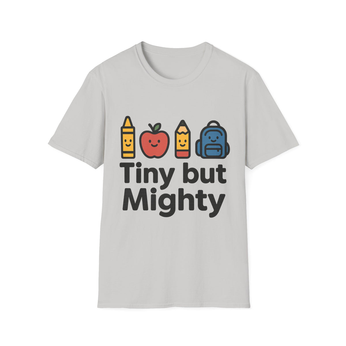 Cute School Supplies Graphic T‑Shirt — Pencil Apple Crayon Backpack Design - Trending Now - August 2026