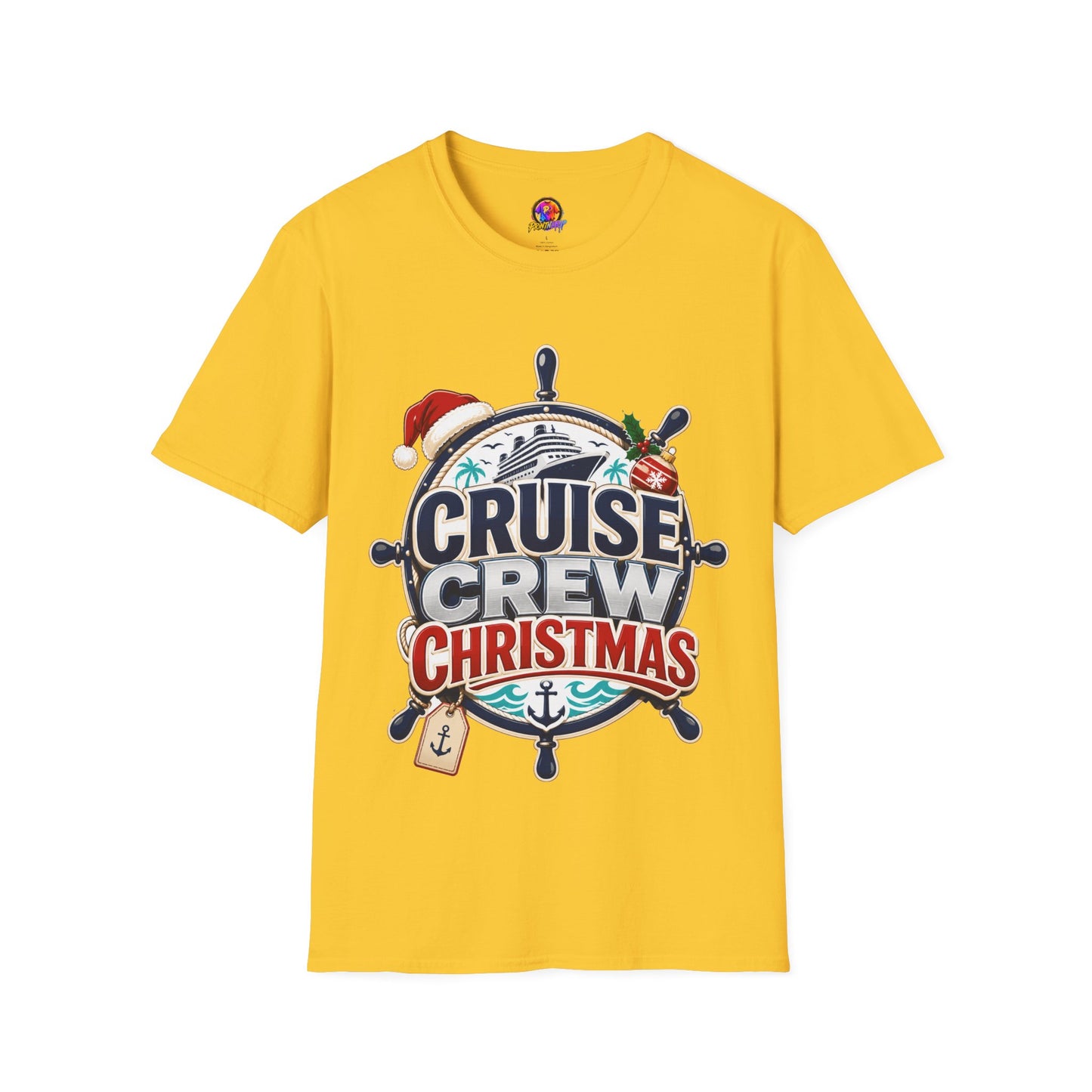 Cruise Crew Christmas T-Shirt — Holiday Cruise Vacation Tee