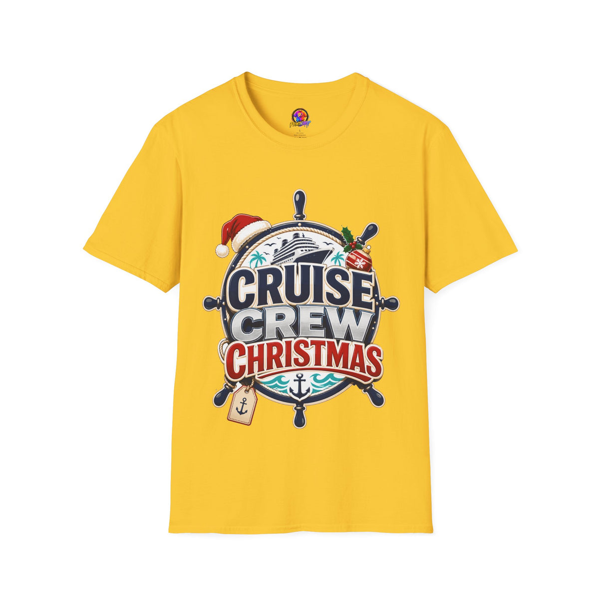 Cruise Crew Christmas T-Shirt — Holiday Cruise Vacation Tee