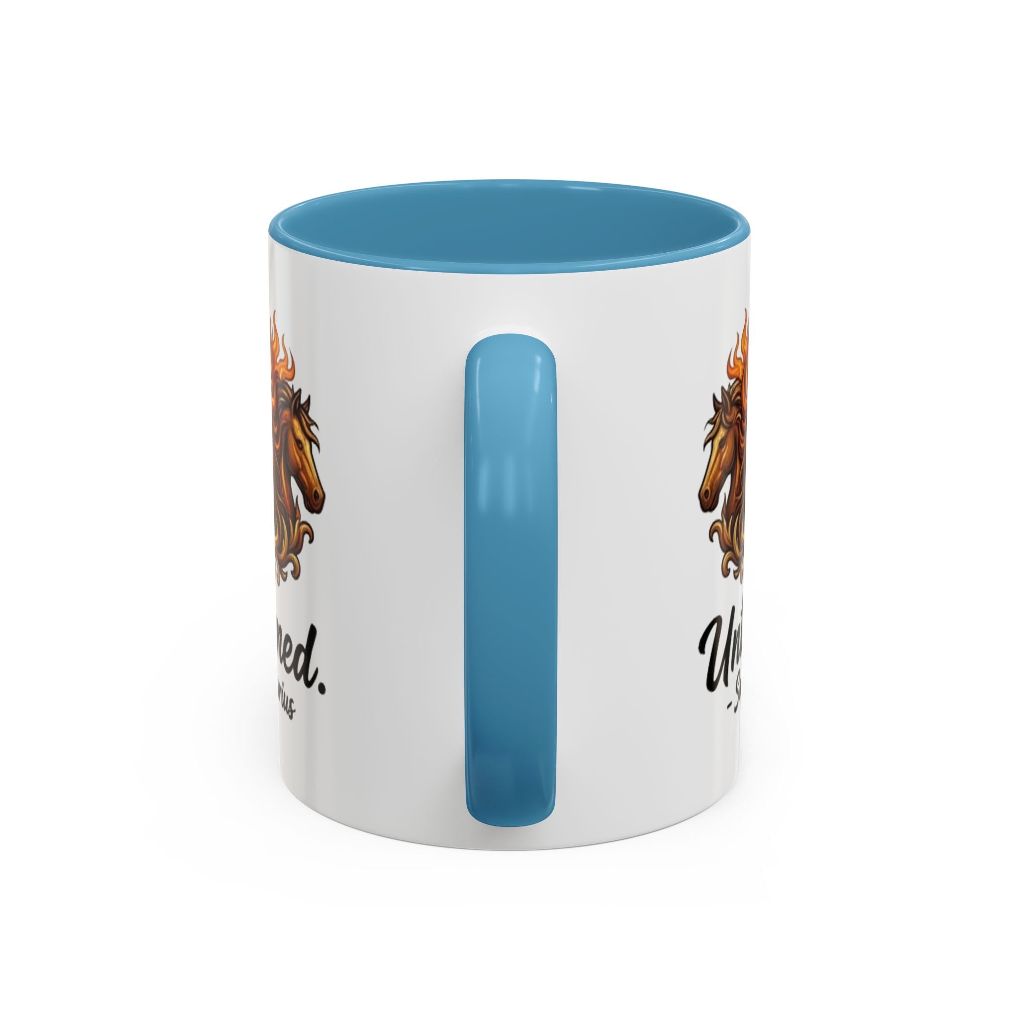 Untamed Sagittarius Coffee Mug — Zodiac Archer Accent Mug (11 oz)