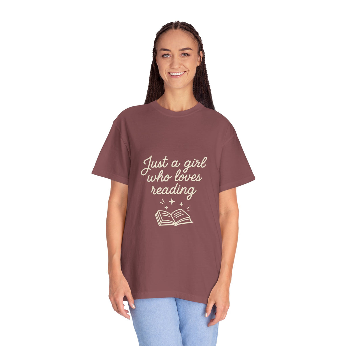 Reading Lover T‑Shirt — "Just a Girl Who Loves Reading" Graphic Tee - Trending Now - October 2026