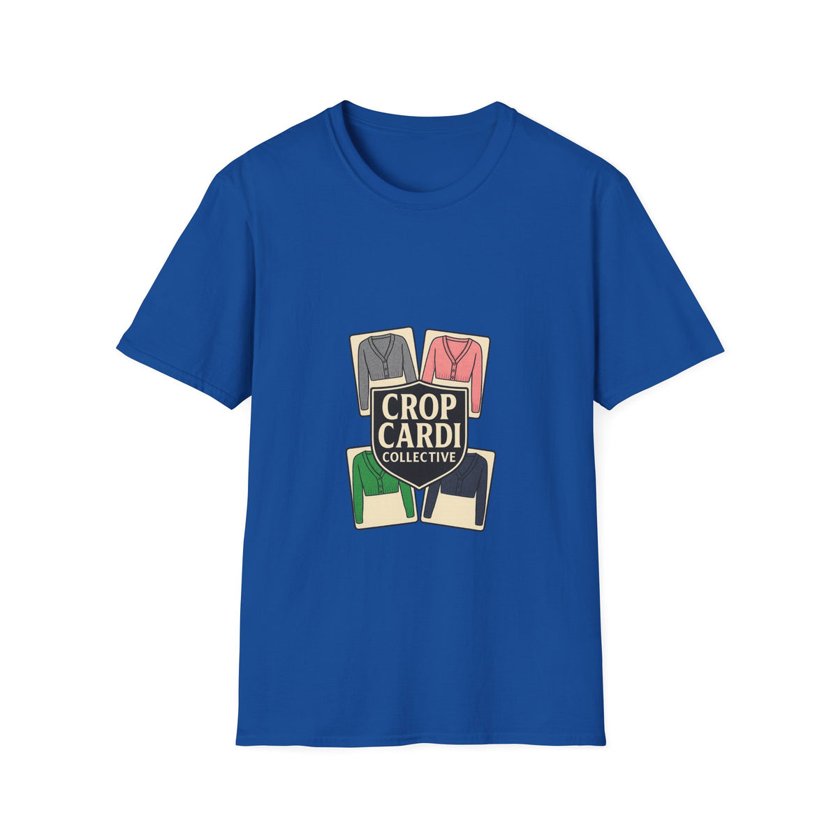 Crop Card Collective T-Shirt — Retro Card Game Logo Tee - Trending Now - October 2026