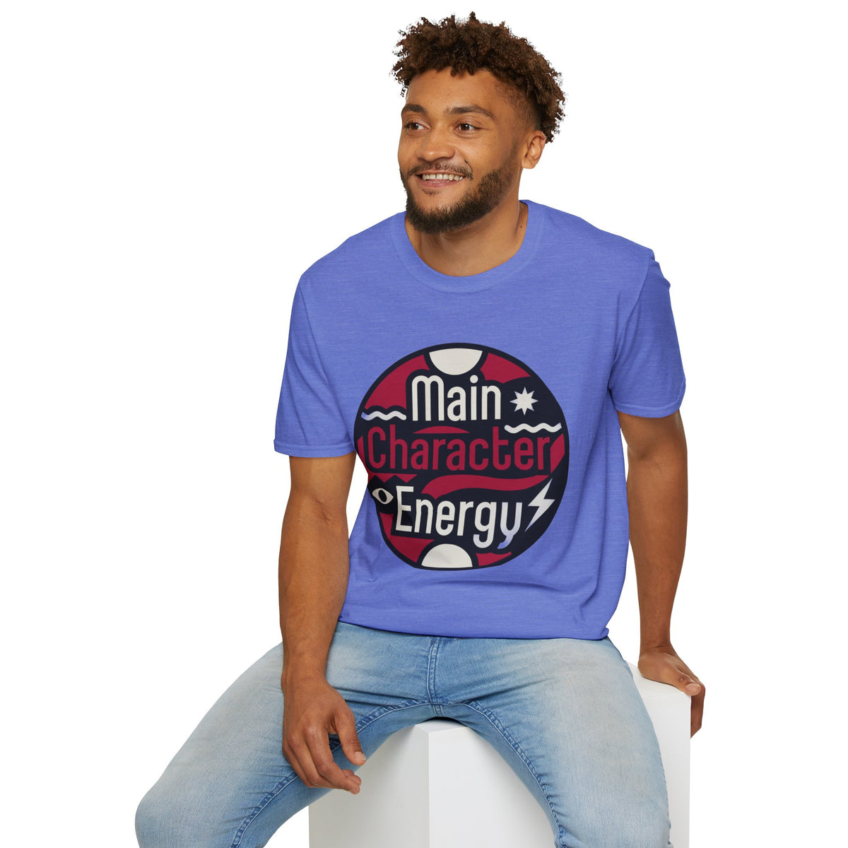 Main Character Energy T-Shirt — Bold Retro Graphic Tee - Trending Now - August 2026
