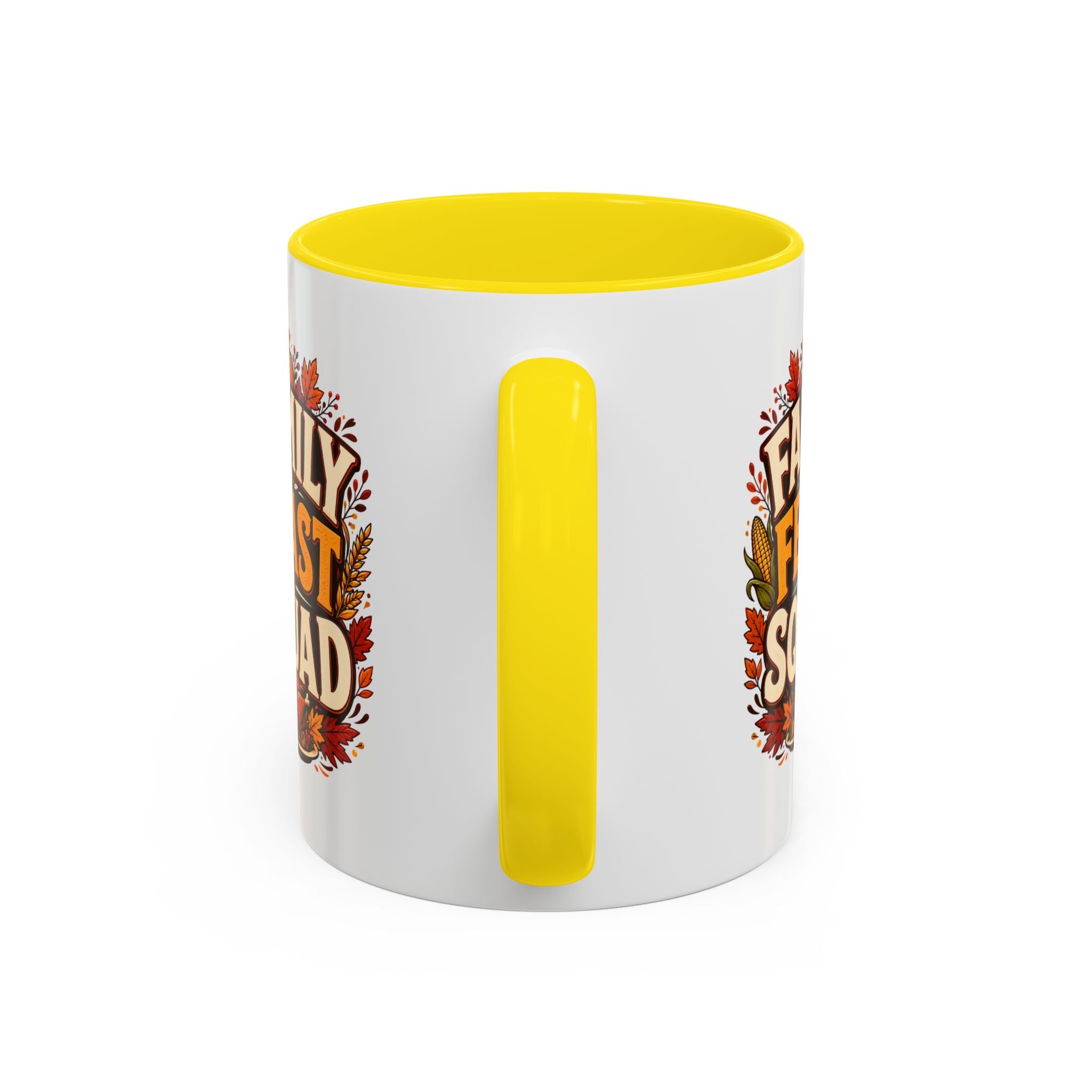 Thanksgiving Mug Family Feast Squad Coffee Mug — Thanksgiving Fall Holiday Accent Mug