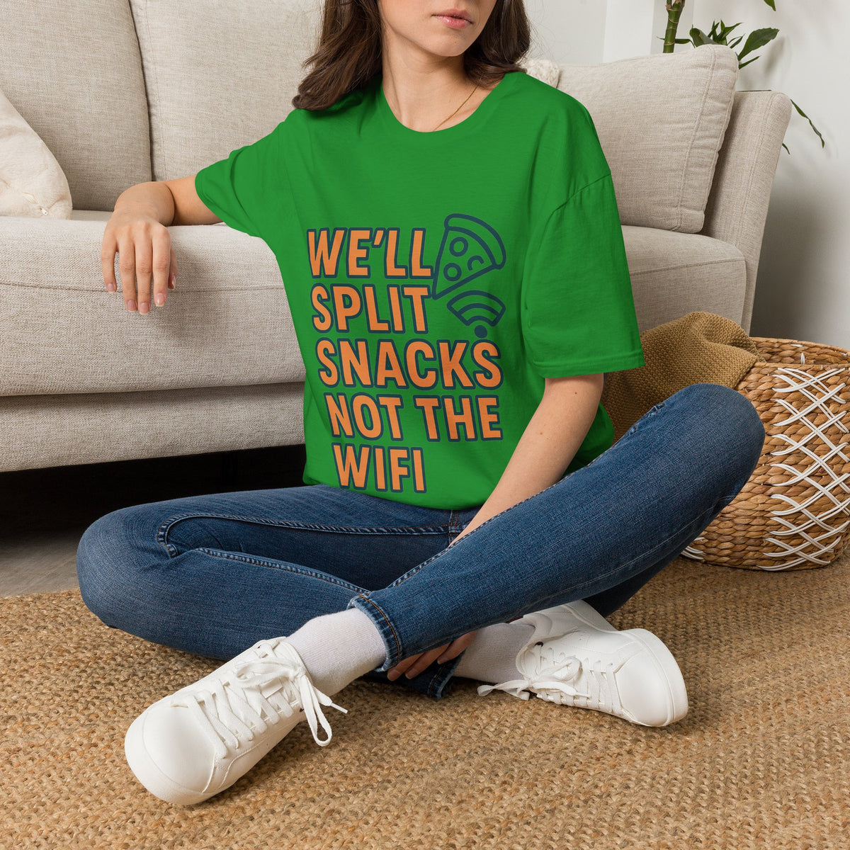 We'll Split Snacks Not The WiFi T-Shirt - Trending Now - August 2026
