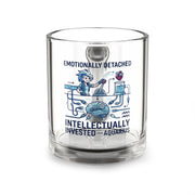 Aquarius Zodiac Coffee Mug Glass Mug — “Emotionally Detached, Intellectually Invested” Aquarius Zodiac Coffee Mug