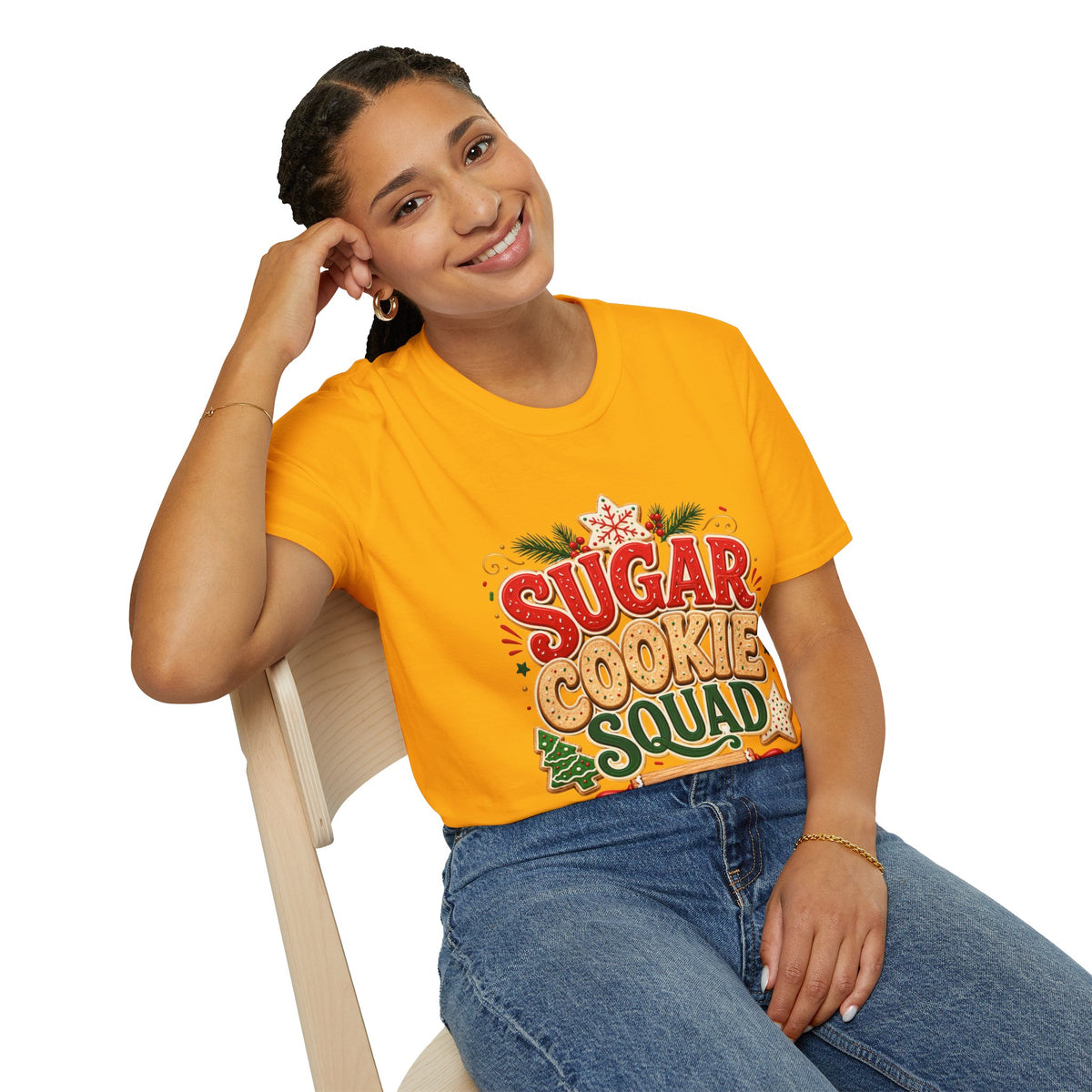 Sugar Cookie Squad T-Shirt — Festive Holiday Baking Graphic Tee