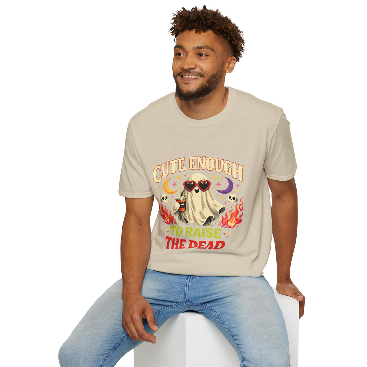 Halloween Cute Enough Unisex Softstyle T-Shirt