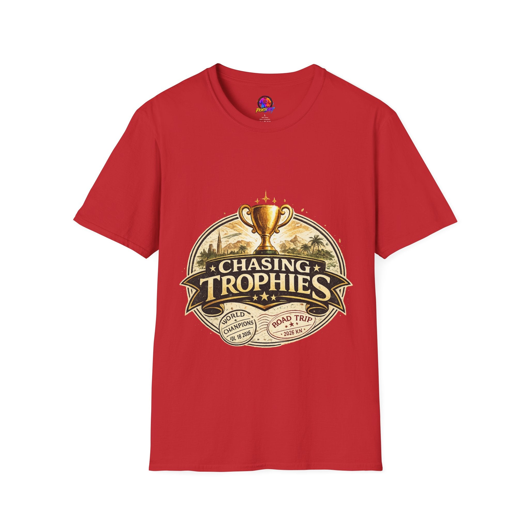 T-Shirt — Chasing Trophies Vintage Trophy Graphic Tee