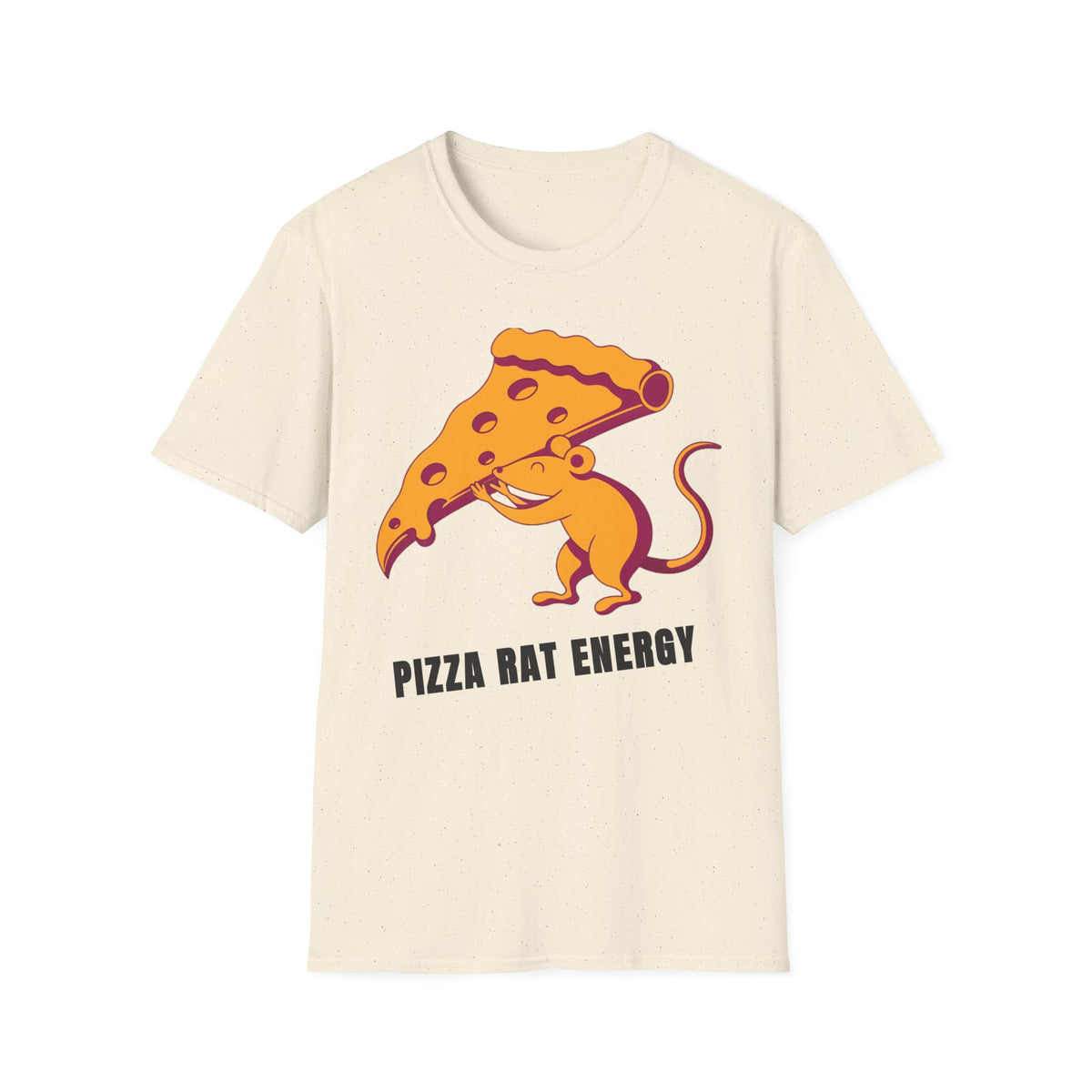 Pizza Rat Energy T-Shirt — Funny Pizza Slice & Rat Graphic Tee - Trending Now - September 2026
